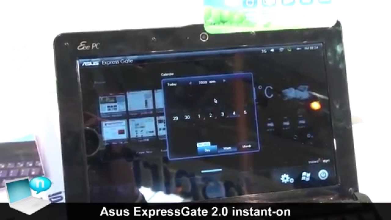 Asus ExpressGate 2.0 - YouTube