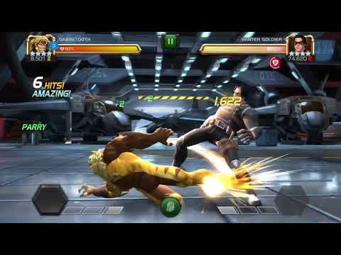 4 Star Rank 5 Sabretooth Winter Soldier Gameplay