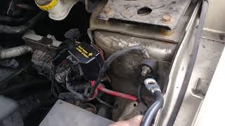 2010 Dodge journey..wont start ..solution ..just needs ground. Conection