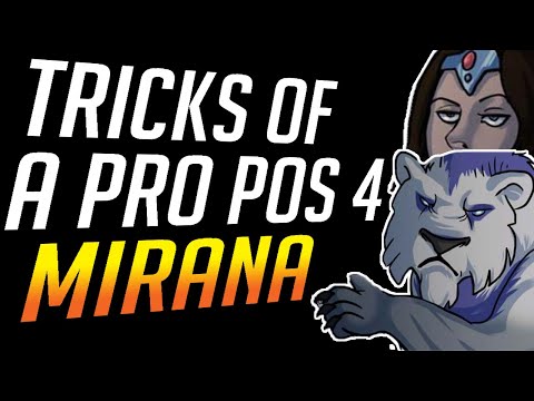 HOW to play pos4 mirana, pro guides make you more usefull in pos4