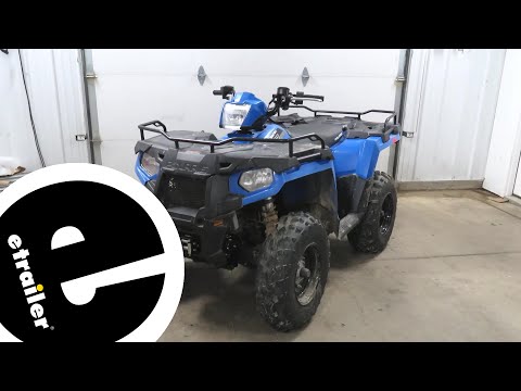 etrailer | Set up: Bulldog Winch Powersports Series ATV Winch on a 2016 Polaris 570 Sportsman