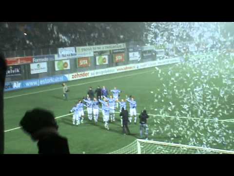 FC Zwolle - FC Volendam 26 november 2010 na de wedstrijd