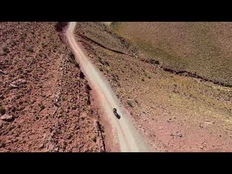 Rumbo a Santa Ana Jujuy en Moto extendido  Cap. 2 de 2  - Palca de Aparzo a Santa Ana - Mucho viento