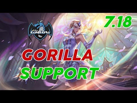 Longzhu GorillA Lux Support Patch 7.18 Pro Replay