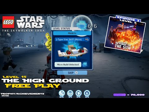 Lego Star Wars The Skywalker Saga: Lvl 15 The High Ground FREE PLAY - HTG