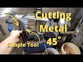 Cutting 45 Degrees On Your Horizontal Bandsaw