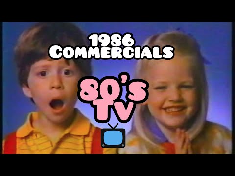 1986 TV COMMERCIALS NBC & WDIV DETROIT - 80's RETRO TV COMMERCIALS VOL 26
