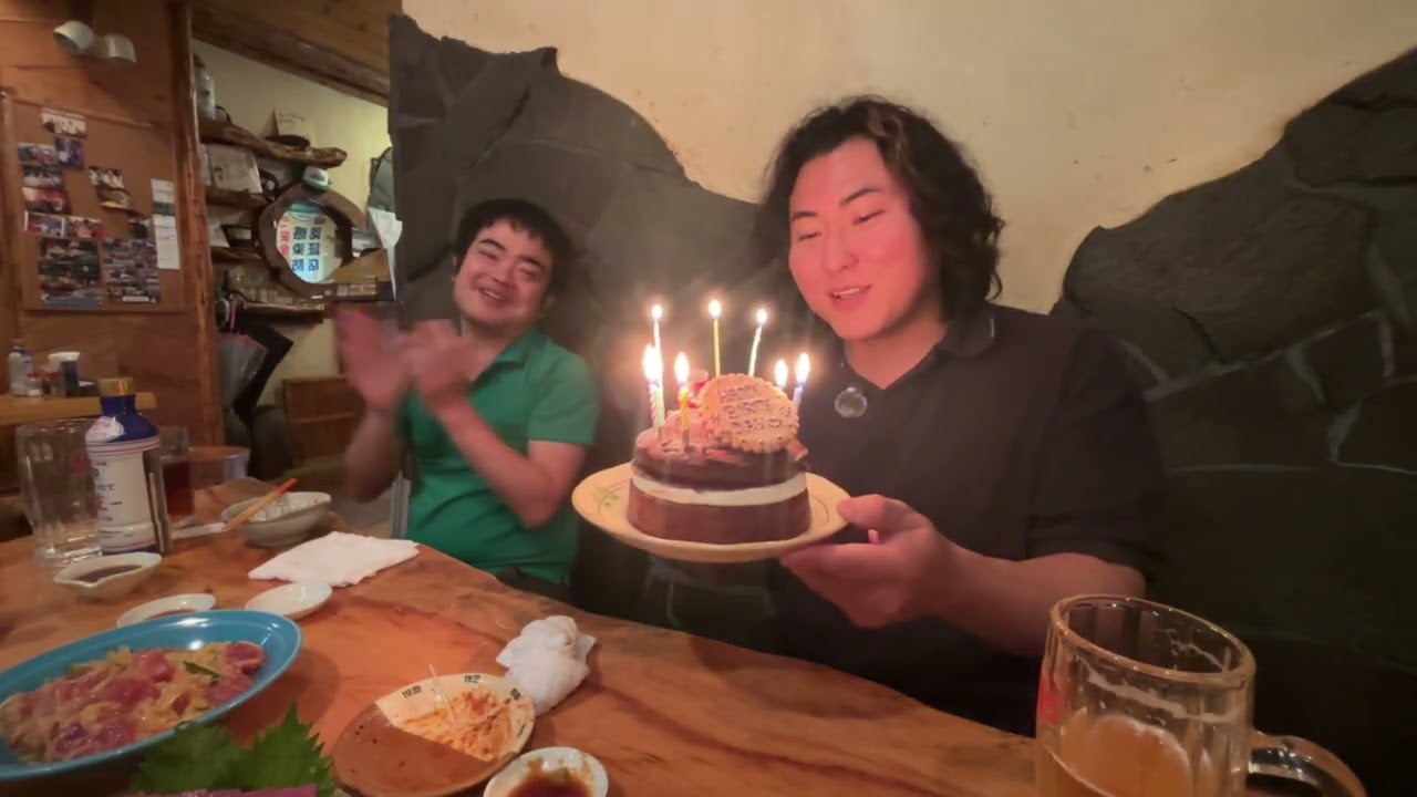 絶品のヤギを食べる【大国林道】