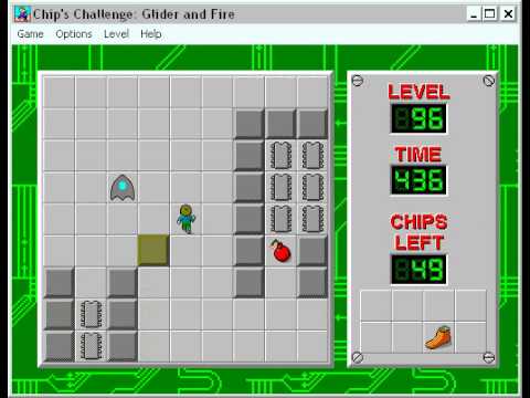 CCLP2 level 96 solution - 398 seconds