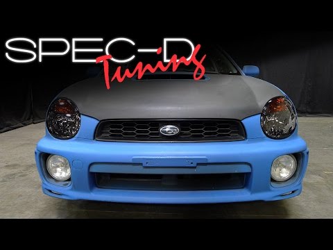 SPECDTUNING INSTALLATION VIDEO: 2002-2003 SUBARU IMPREZA OEM STYLE HEADLIGHTS