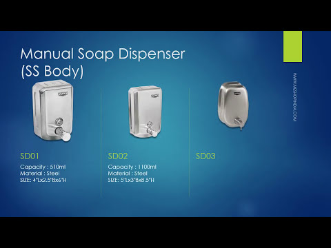 White Abs Plastic Body Avro Automatic Soap Dispenser ASD-01