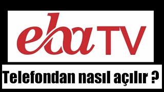 Eba Canlı Derse Telefondan nasıl girilir ? - Eba Canlı Ders İzlemek