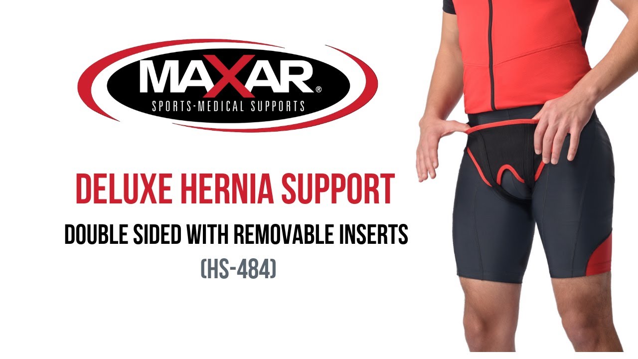 Watch video ITA-MED Deluxe Hernia Support - Double Sided with Removable Inserts HS-484 Now ITA-MED Deluxe Hernia Support - Double Sided with Removable Inserts HS-484