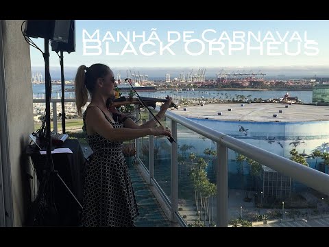 Violinist Marta Z Performs Sunset Balcony Concerts during quarantine - Black Orpheus