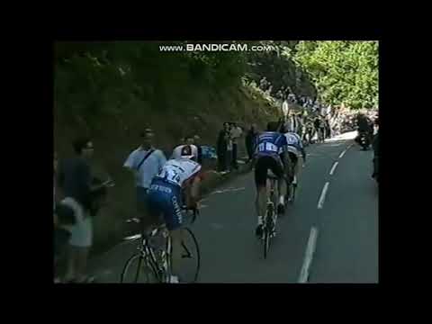Tour de France 2001 - Etape 12 - Felix Cardenas gagne à Ax les Thermes
