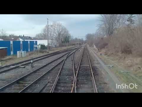 Alte Signalte Vorharz Führerstandsmitfahrt Ausfahrt Bad Harzburg Dez 22