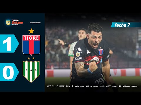 TIGRE 1 - 0 BANFIELD I Resumen del partido | #TorneoBetano Apertura 2025