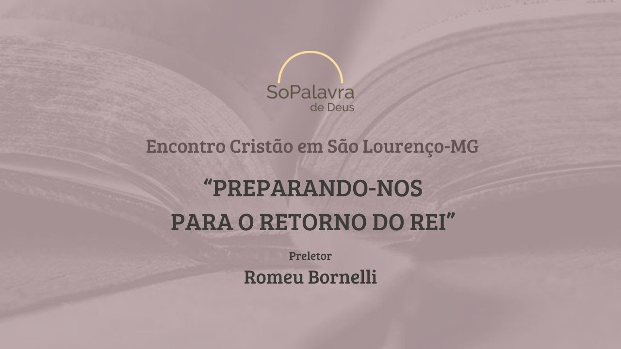 "Preparando-nos Para o Retorno do Rei"