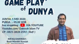 Download lagu Ustadz Budi Mulyana - Game Play of Dunya | Dakwah Islam ID mp3