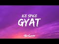 Ice Spice GYAT Lyrics
