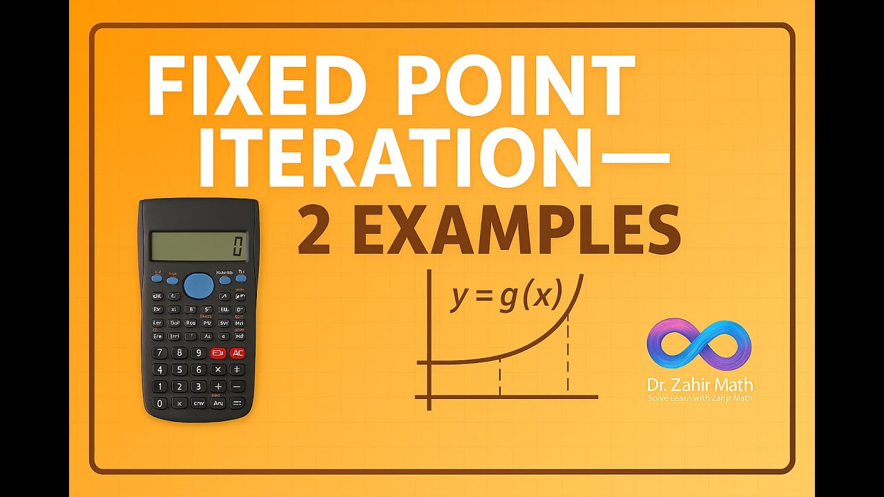 MA301- Fixed Point Iteration Method Using Calculator - Module 1