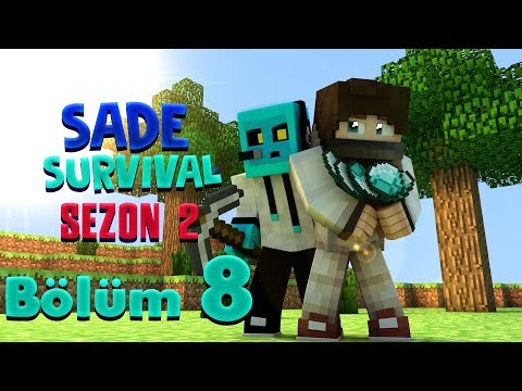 Sezon 2 - Sade Survival Bölüm 8 - Çiftçi Olduk 🌾 🚜