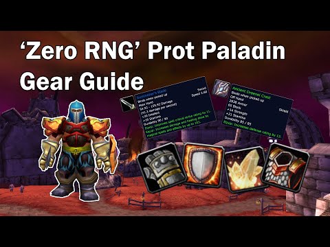 TBC Classic Prot Paladin 'Zero RNG' Quest Gear Guide!