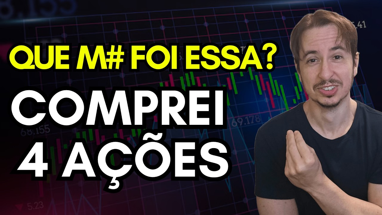 Ações novamente Descontadas Comprei. Mas que M# foi essa com a Axia (axia3)? Carteira Dividendos #24