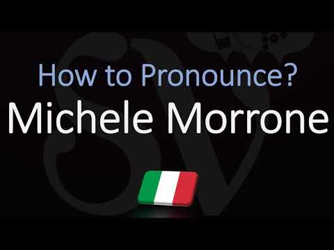 How to Pronounce Michele Morrone? | Italian, American, English Pronunciation