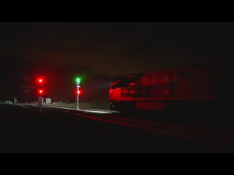 Late Night Container Train - PoathTV Australian Railways