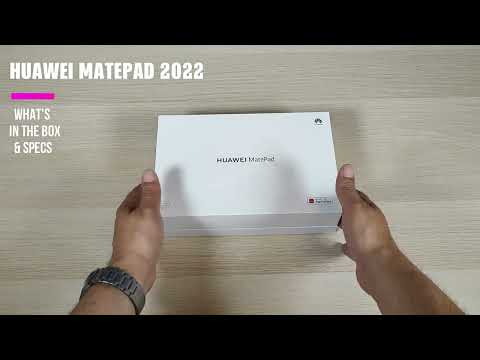 HUAWEI MATEPAD 2022 What's in the Box and Specs