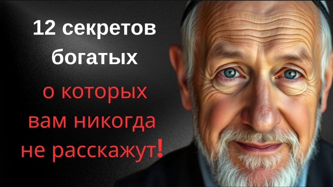 12 Секретов, Которые Богатые Хранят В Секрете | Еврейская Мудрость