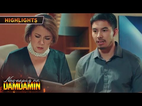 Lucas is surprised when Javier changed the last will and testament Nag-aapoy Na Damdamin