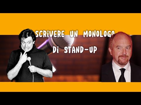 Come scrivere un monologo di stand-up comedy: tutorial