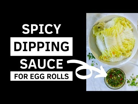 Hmong Egg Roll Spicy Dipping Sauce