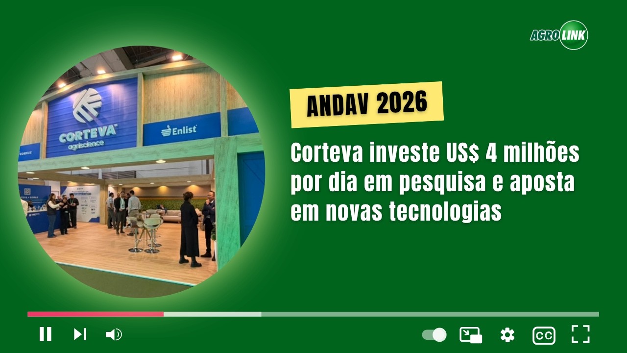 Corteva investe US$ 4 milhões por dia em pesquisa e aposta em novas tecnologias