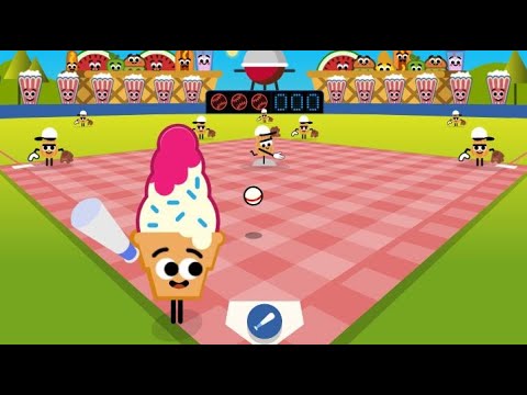 July 4th Baseball | Google Doodle - YouTube