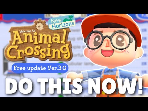 DO THIS NOW Before The Animal Crossing 3.0 Update...