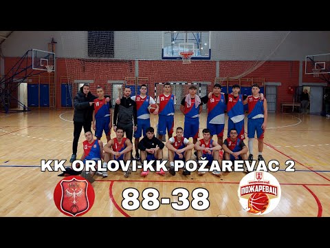 KK ORLOVI-KK POŽAREVAC 2 88-38