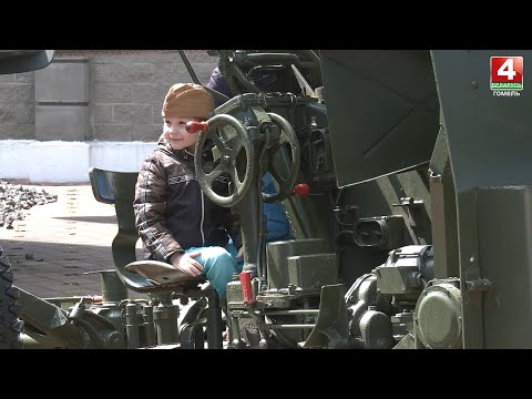 Праздник на площадке областного музея военной славы видео