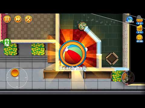 [Robbery Bob 2: Double Trouble walkthrough] Seagull Bay - 17