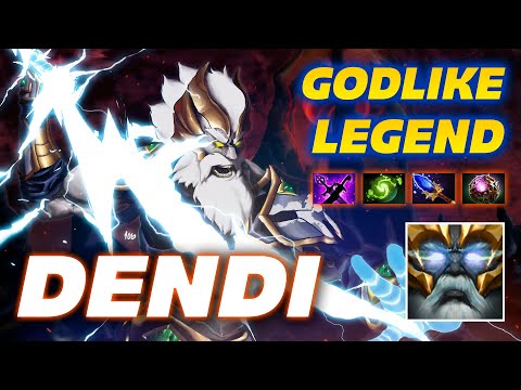Dendi Zeus Godlike Legend Hard Game - Dota 2 Pro Gameplay [Watch & Learn]