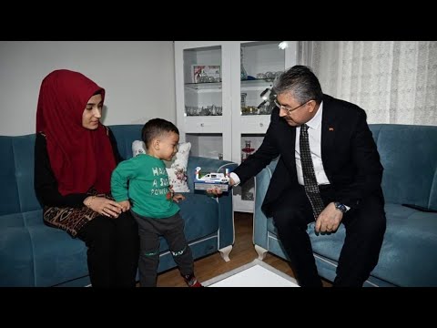 Vali Yılmaz'dan Gazi Levent Talan'a ziyaret