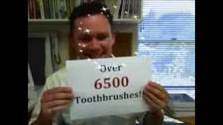 preview picture of video 'Operation Toothbrush - donating toothbrushes to children around the world!'