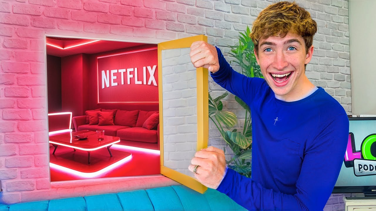 I Built A Secret Room!