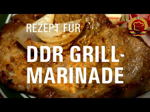 So haben wir Grillfleisch in der DDR mariniert! Rezept für DDR Grillmarinade mit Bier Senf & Zwiebel