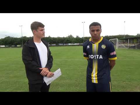 1920 Kamani Wilson - Post-match v Hucknall Town 13/07/2019