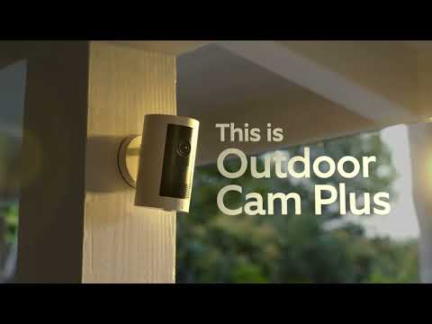 Ring Outdoor Cam Plus | Wide field of view, Low-Light Sight, and Mount-Anywhere Versatility