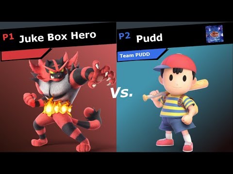 SR8 SSBU - Juke Box Hero (Incineroar) Vs. Pudd (Ness) Smash Ultimate