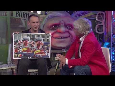 Jürgen Becker bei Jacques Tilly zu Besuch